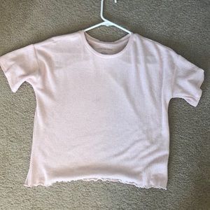 American Eagle boyfriend shirt sleeve